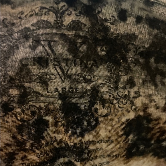 Animal Print Long Sleeve Top - Picture 2 of 3